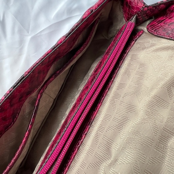 Michael Kors Sloan Large Quilted Embossed-Leather Shoulder Bag - Picture 11 of 12